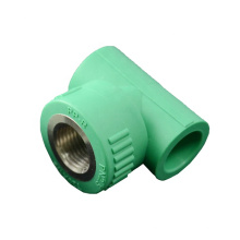 PPR Fittings Female Tee for Cold and Hot Water Supply